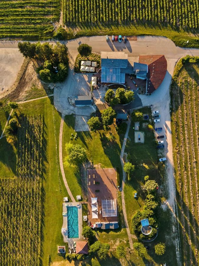 Hilltop Borbirtok & Etterem Hotel Neszmely Exterior photo