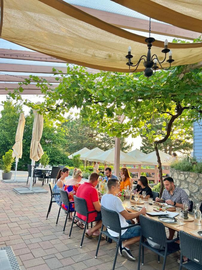 Hilltop Borbirtok & Etterem Hotel Neszmely Exterior photo